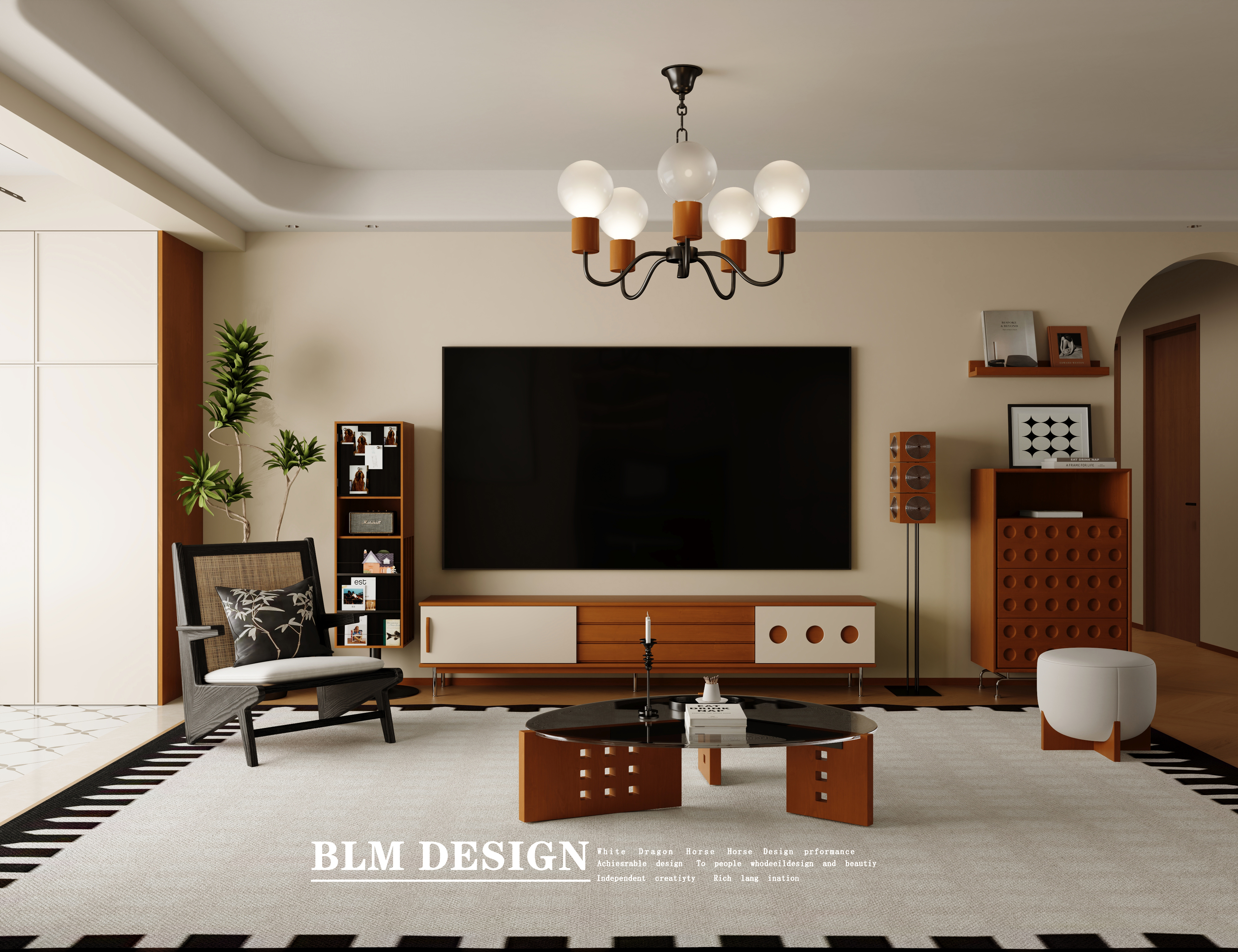 中古  白龙马效果图设计制作-6