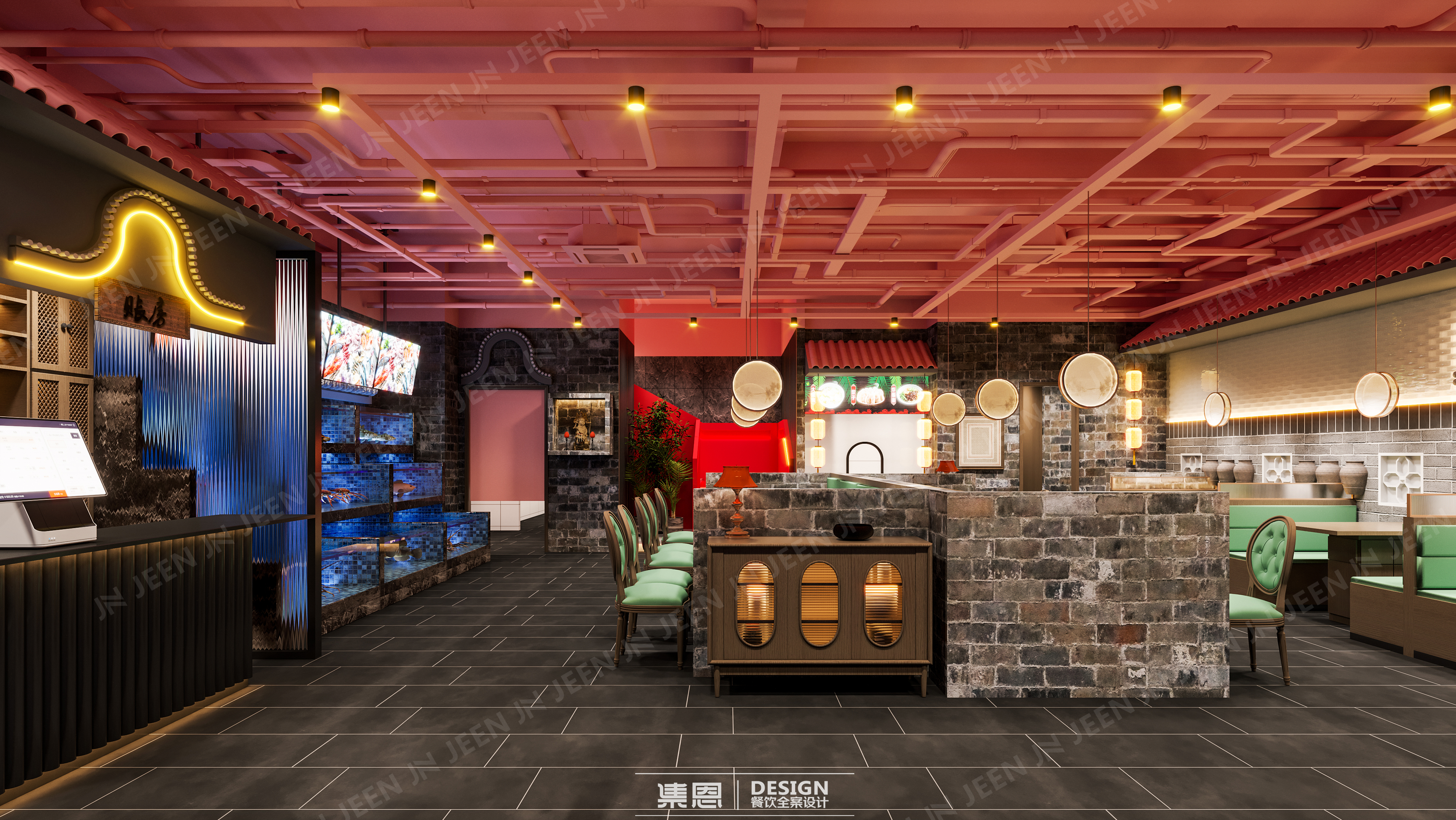 啫五味丨中国郑州丨集恩餐饮全案设计-8