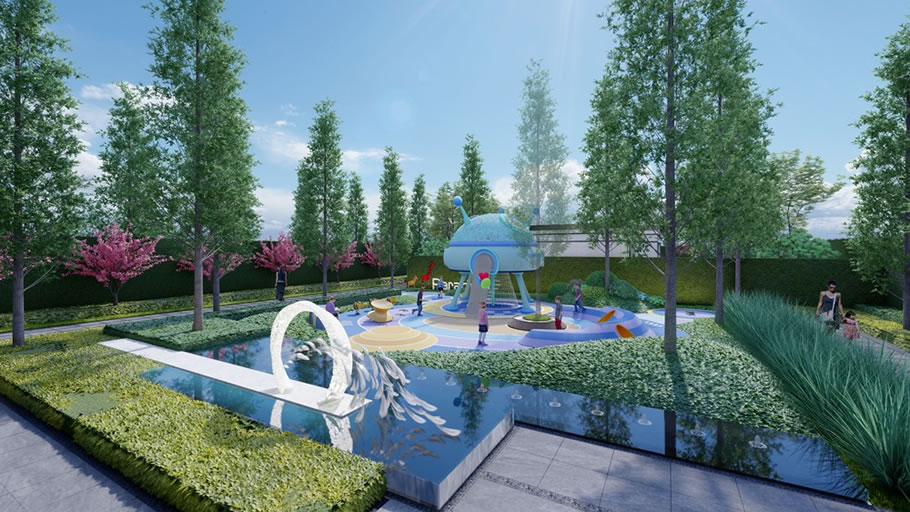 渭水朝阳 · 融传统与现代的生态宜居景观设计丨中国咸阳-69