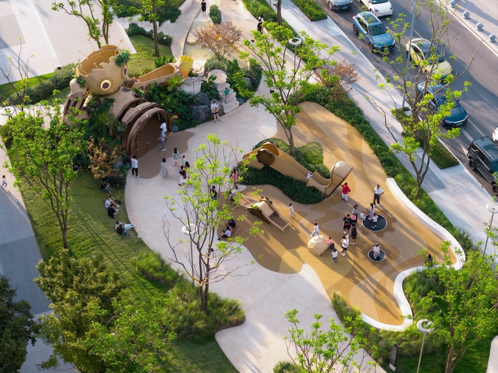 重庆光环花园城综合商业体丨中国重庆丨WTD纬图设计,PHA,奥雅洛嘉儿童,CAN-135