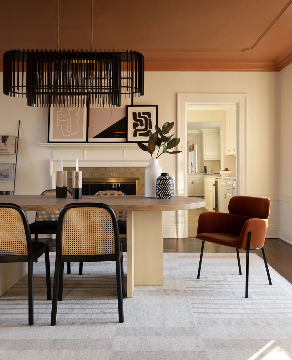 纽约郊区别墅 | 柔和的秋日乡村之家-5