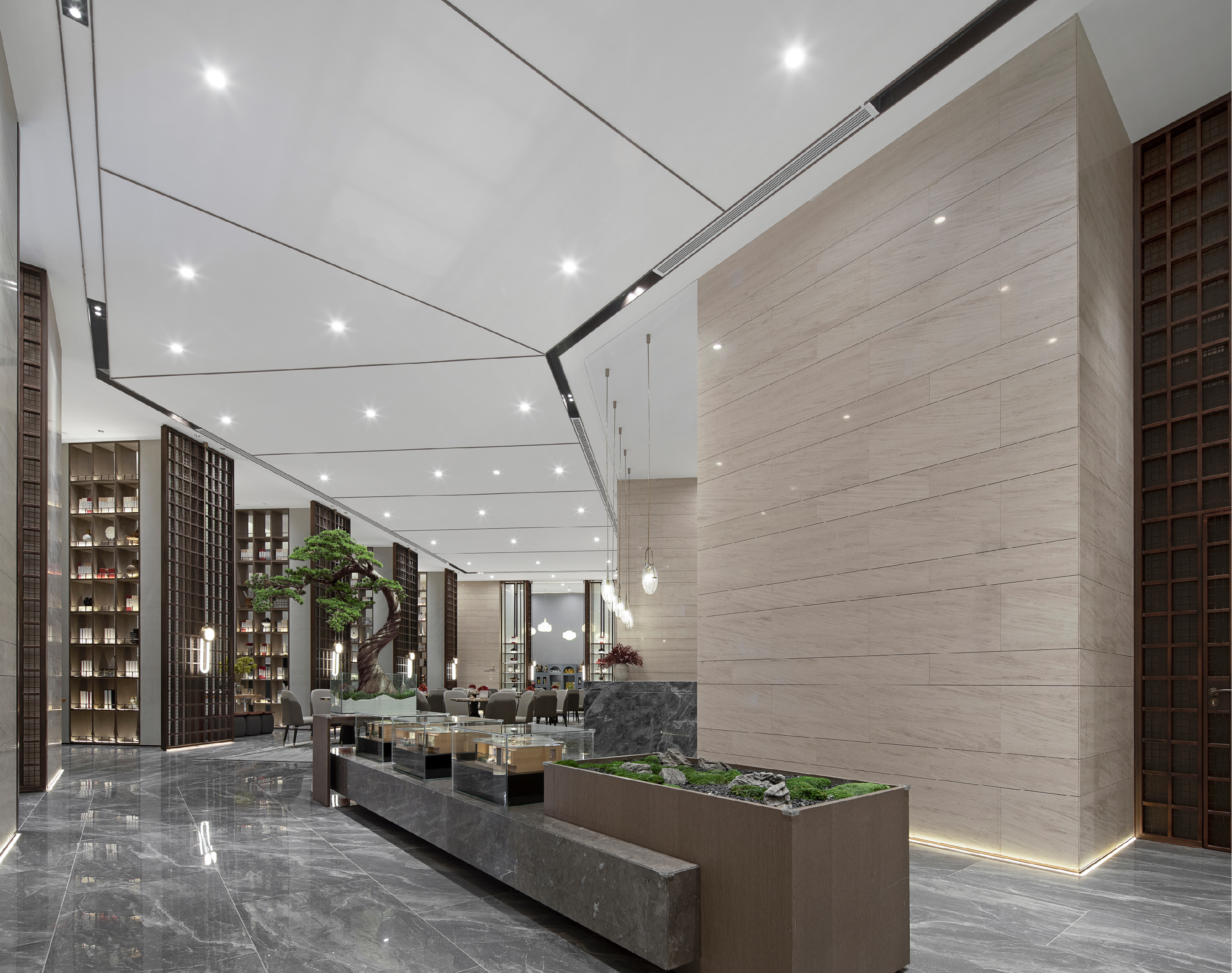 江门国樾府·销售中心丨中国江门丨观复营造,软装陈设-11