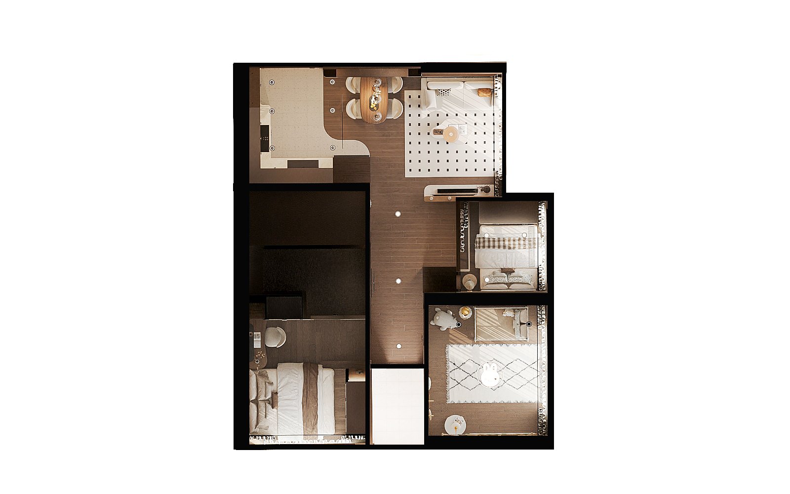 Masteri West Heights 室内设计-14