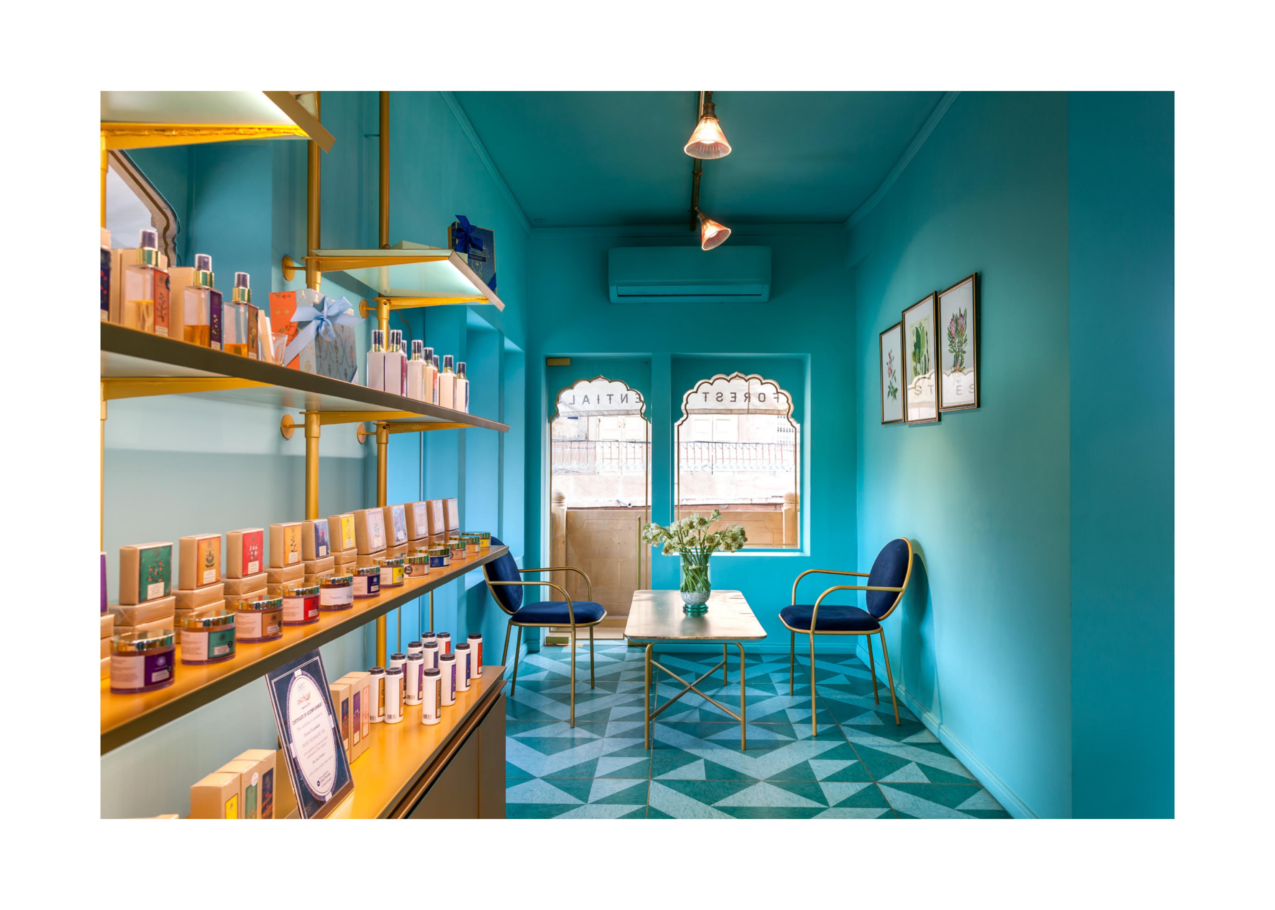 "JDH Urban Regeneration 项目 | Forest Essentials 零售店,艺术装饰与传统元素的完美结合"-32