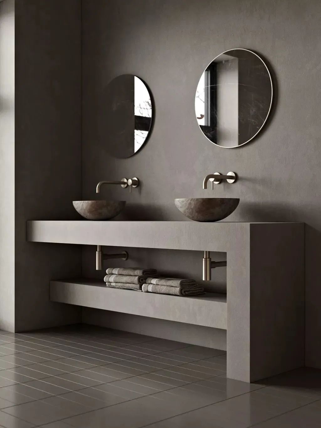 极简主义美学,打造低奢复古空间-13