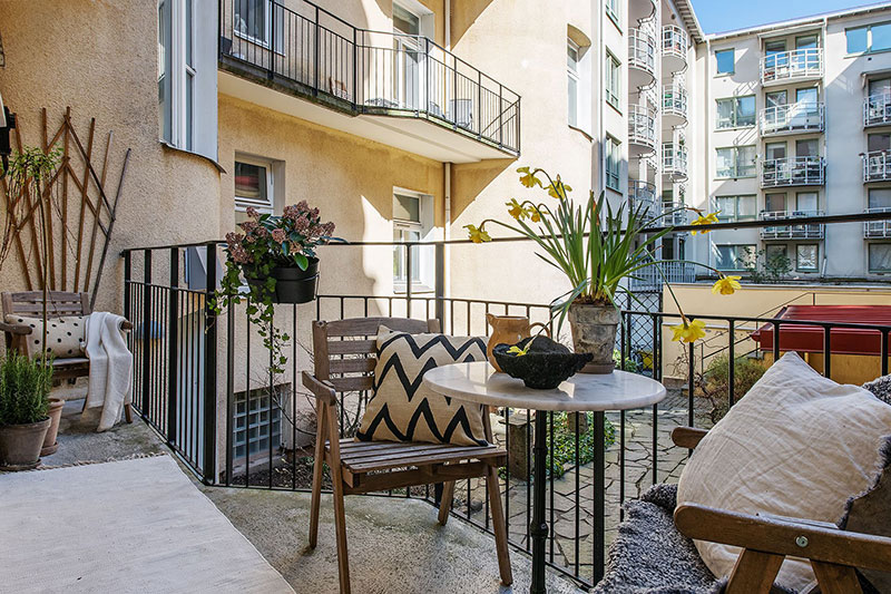 瑞典经典公寓的活力配色设计-14