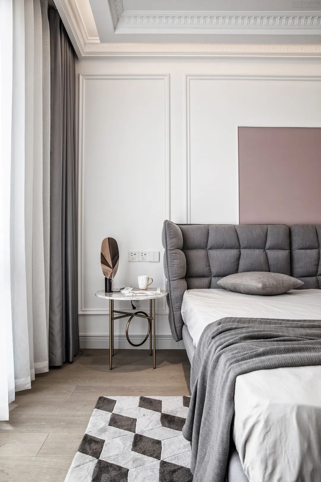 余姚绿城明园 180㎡宜居港湾，柔暖雅灰展现奶油般丝滑空间-32