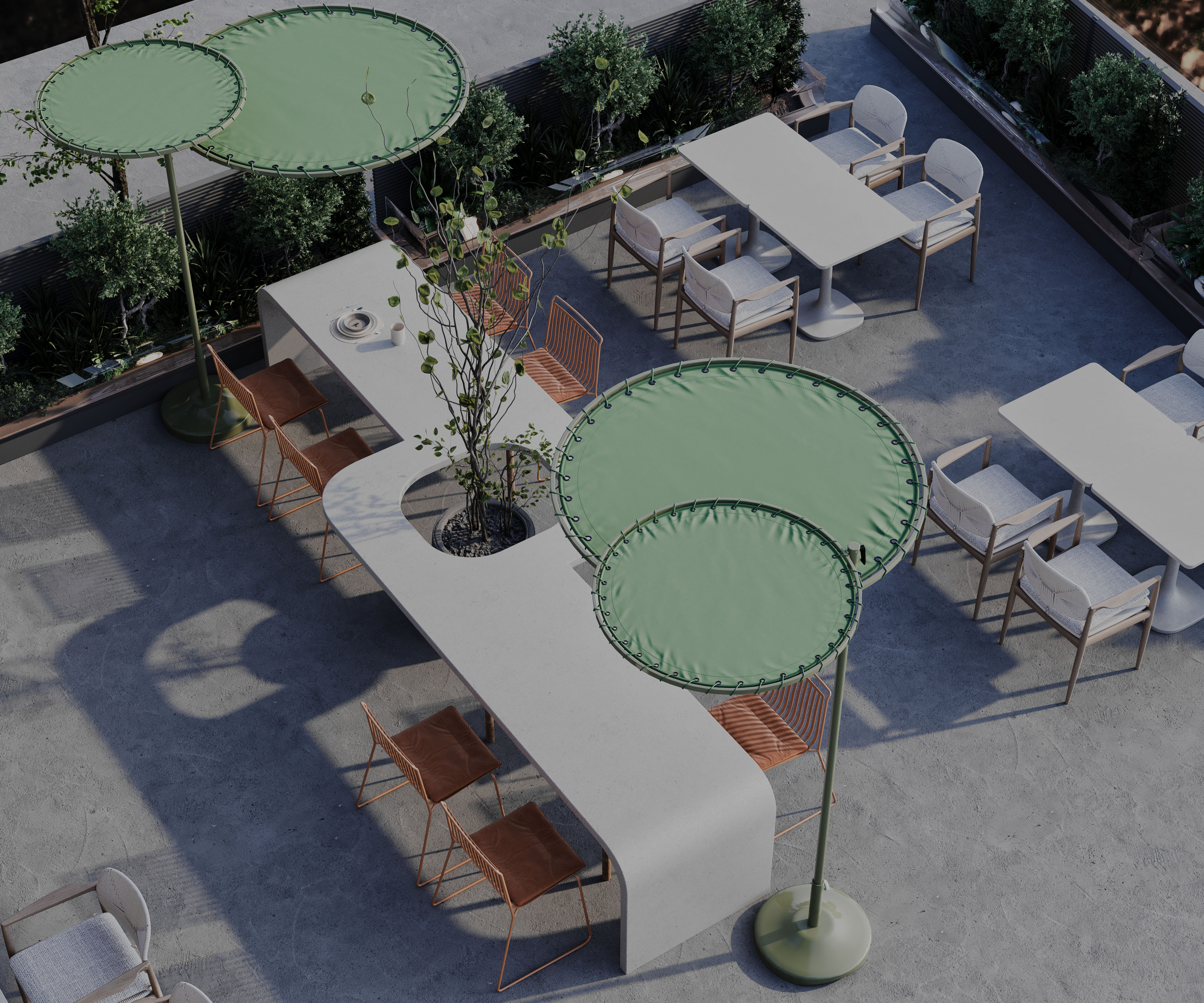 Restaurant Outdoor Area—Share3 Pita-4
