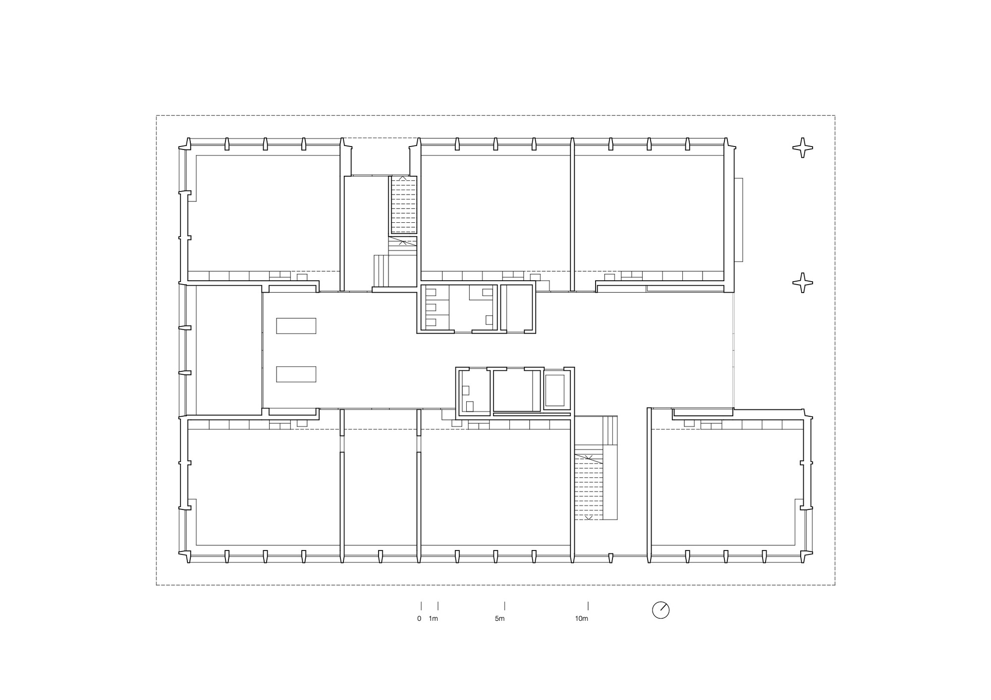 瑞士 Bazenheid 小学教育建筑，灵活教学空间与自然主题户外设施-26
