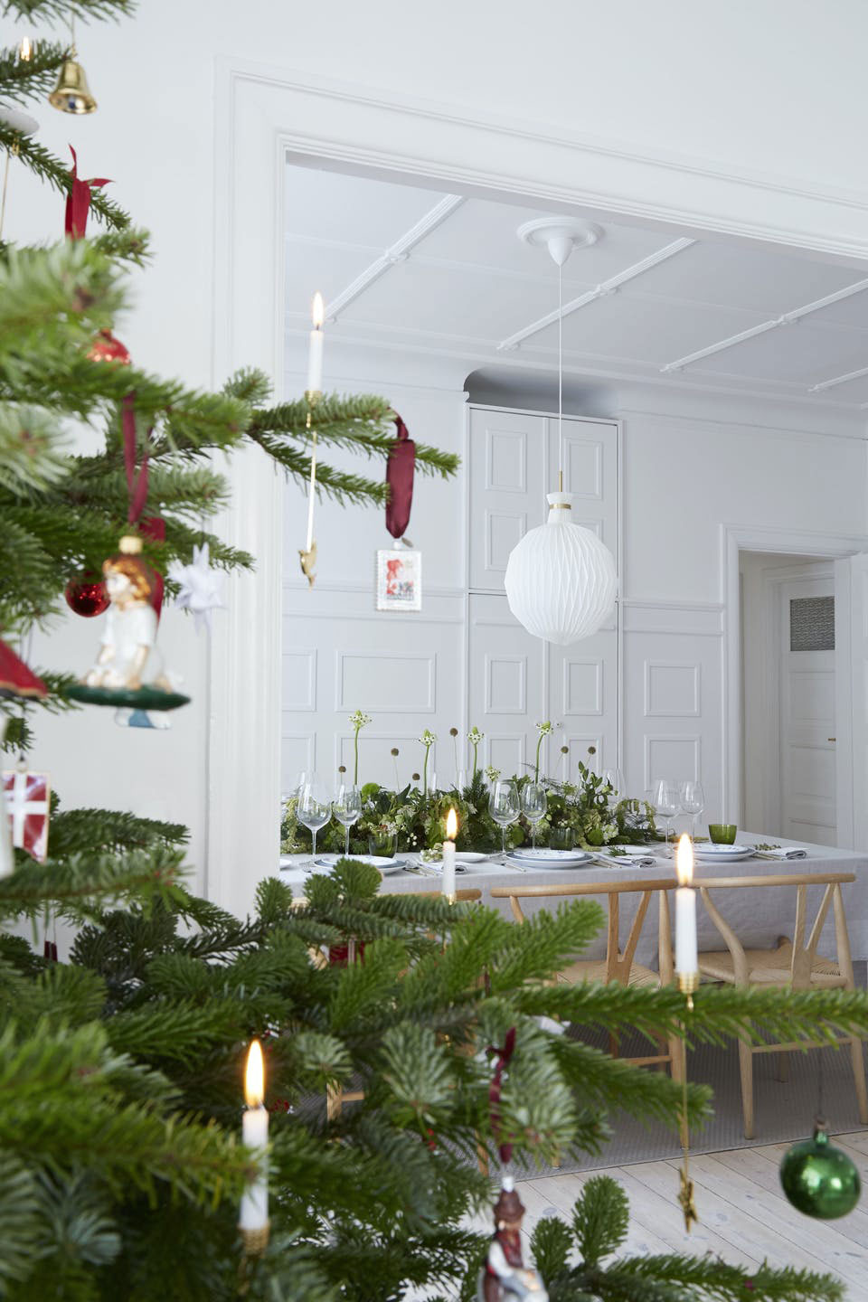 丹麦哥本哈根清新家庭圣诞家居设计-5
