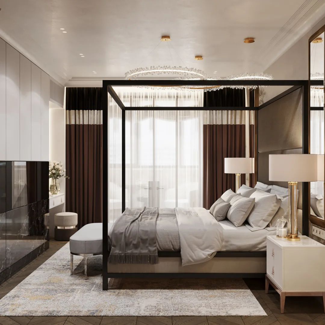 俄罗斯莫斯科 192·4㎡私人豪宅设计丨Julia Design-110