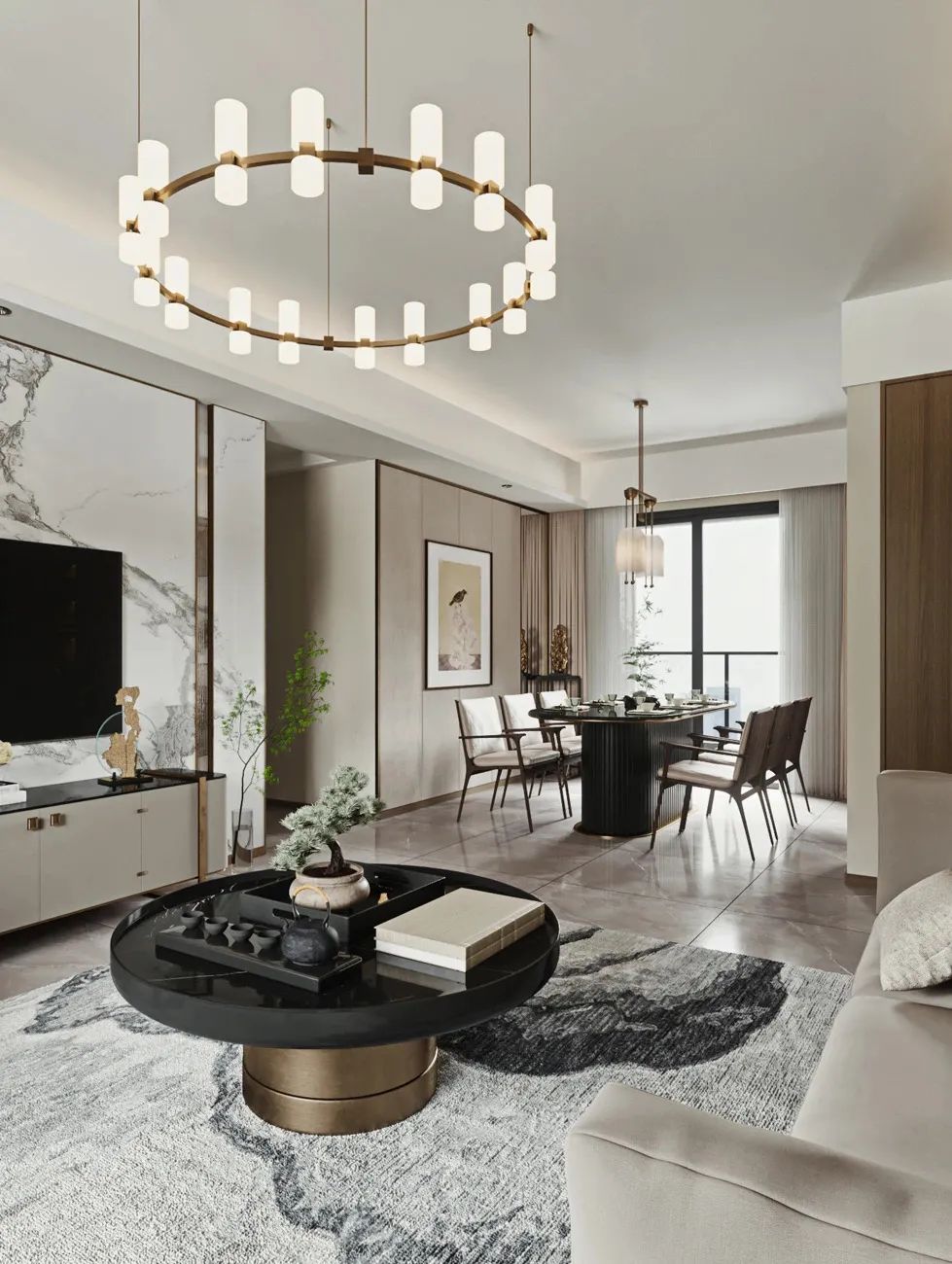 广州颐安俪都府样板间,深圳颐安都会中央,深圳颐峰名庭等多个项目丨中国广州丨戴勇设计-0