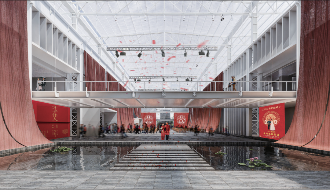 吉林大学毕设作品!探讨空间再利用,结合地方文化——香云纱,利用“空间转译”更新改造顺德船厂!-119