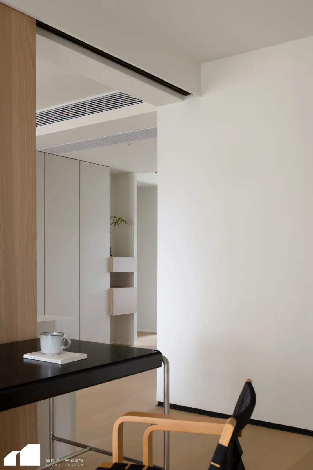 背山面湖的私宅设计丨留白屿下空间建筑-22