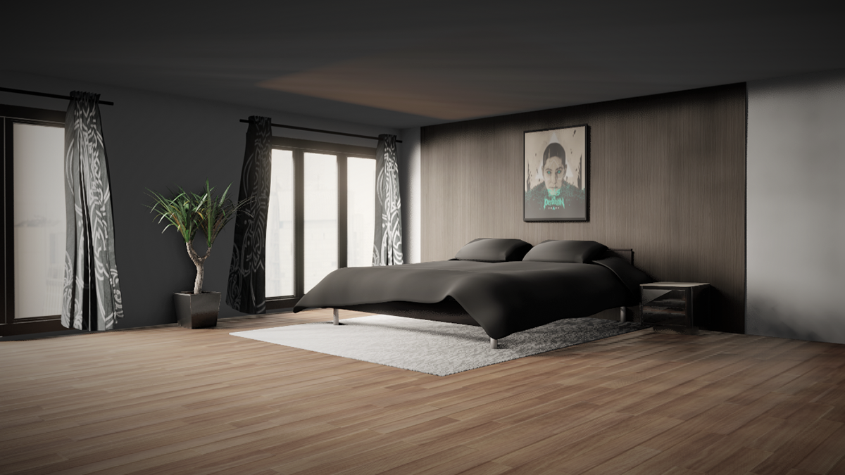 ArchViz Apartment interior divers-6