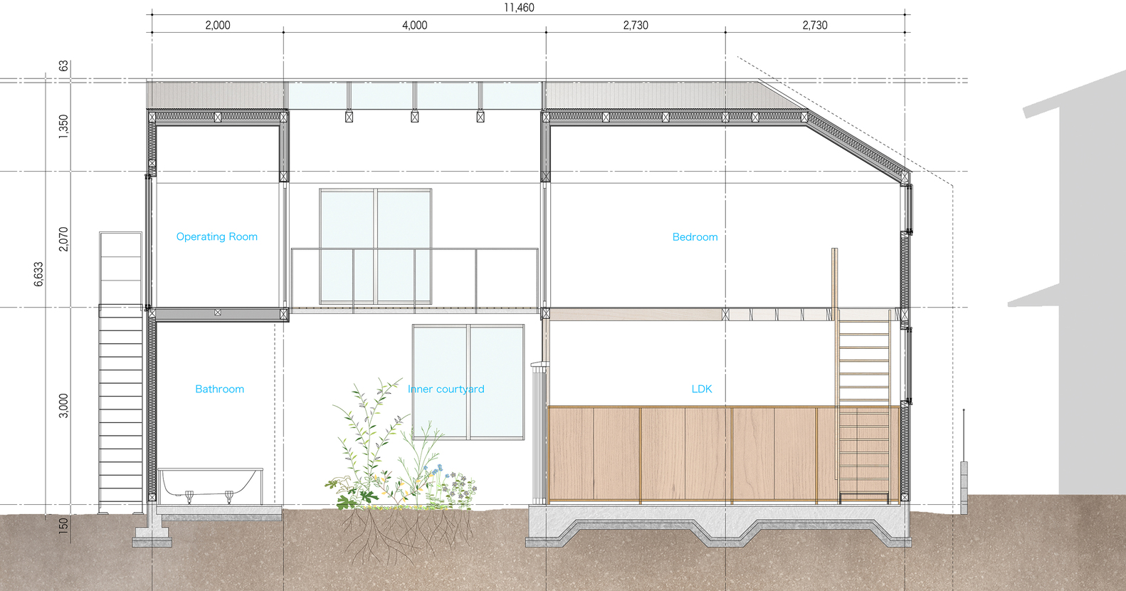 城市庭院的魅力 | Tsukimiyama 住宅-21