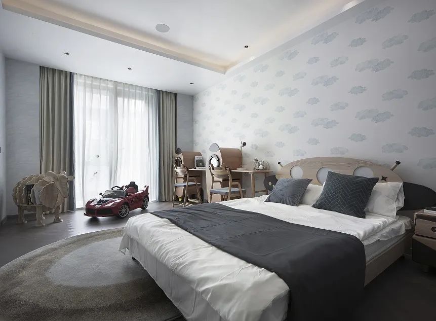 英伦美墅馆丨尚层装饰浦西分公司-61