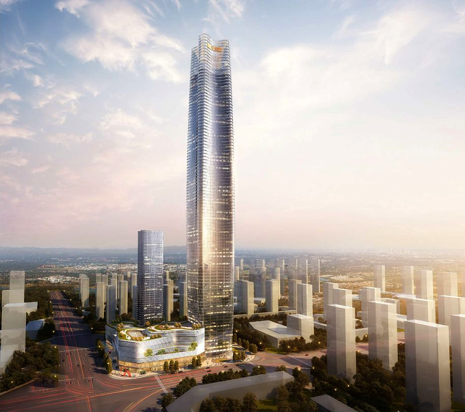 绿地东南亚中心丨中国昆明丨AECOM事务所-3