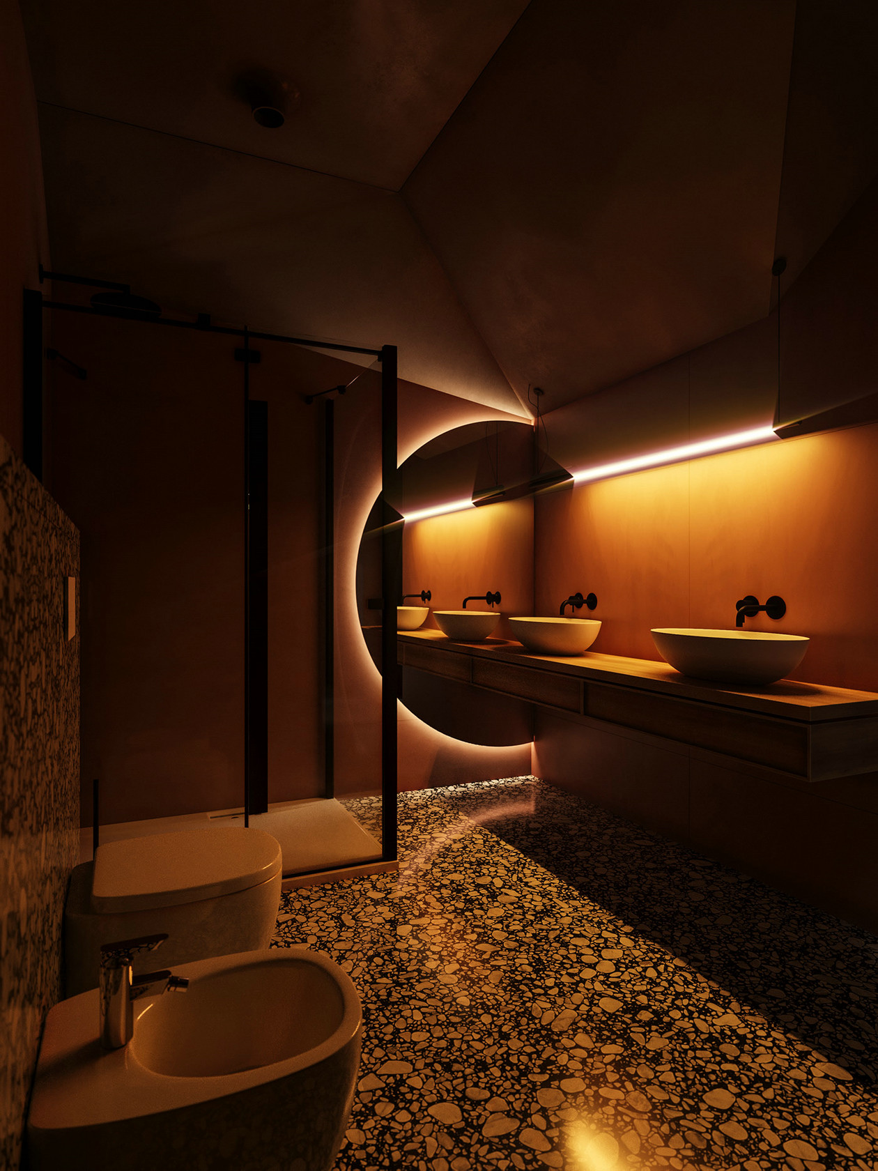 187平 复式简约空间设计！-12