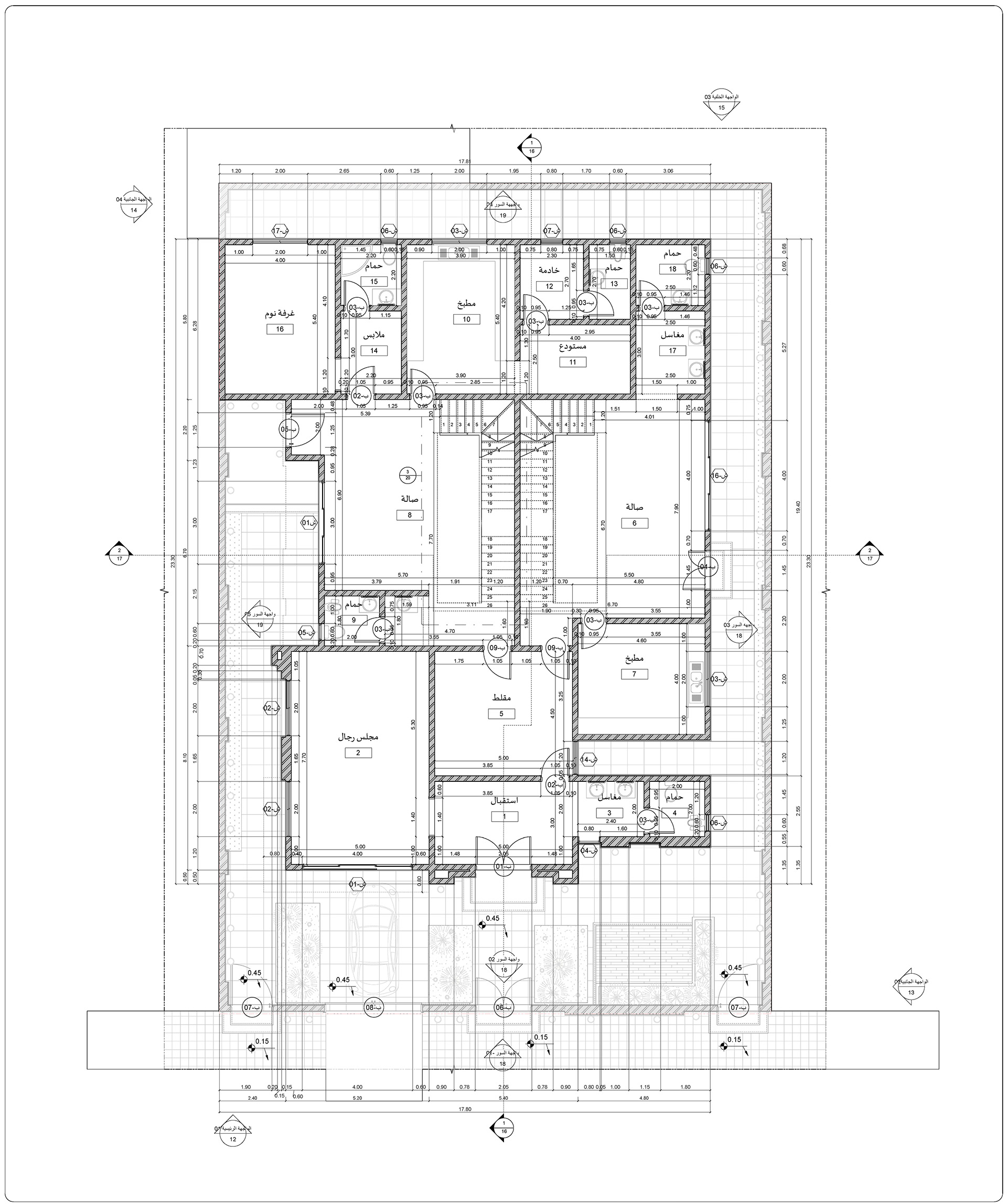 H·E· 住宅  内外包装丨沙特阿拉伯丨Bariq Consultants-4