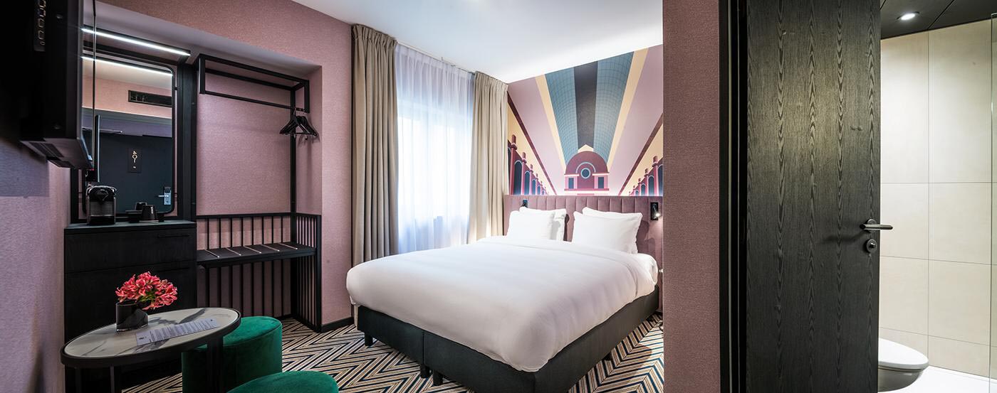 布鲁塞尔于贝尔酒店丨比利时-5