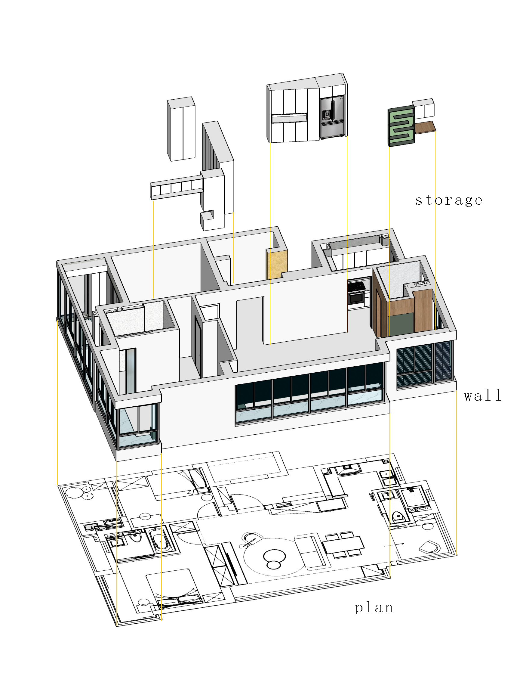 可变户型绿色家居设计-4