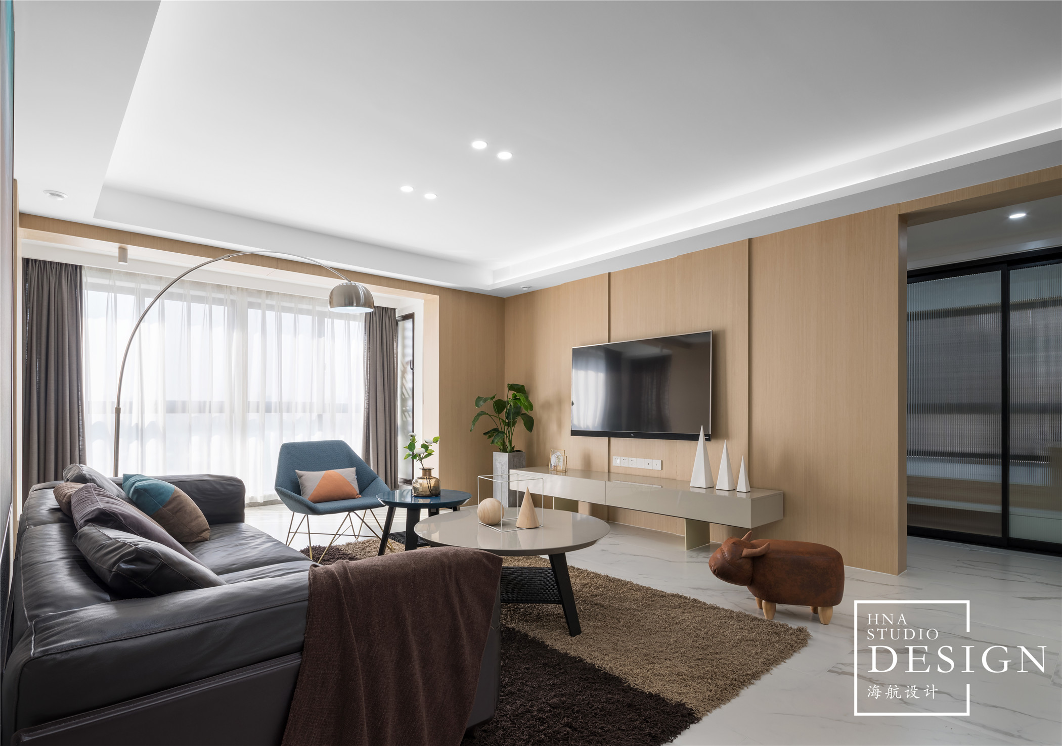 海航设计 | 龙湖花千树◣安家◥143平现代简约-12