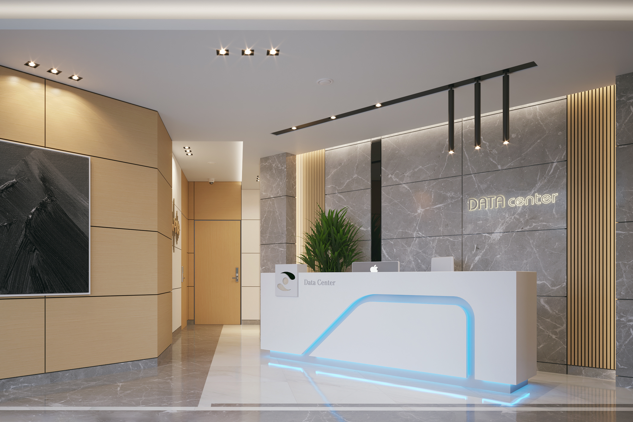 Data Center Office Building Reception-2