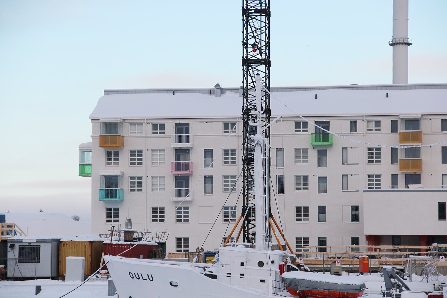 Coop Oulun Tervahovin Mylly 公寓与养老设施丨PAVE Architects-7