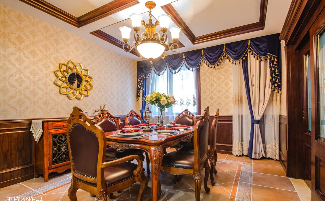 巨华紫光园美式风格样板间-8