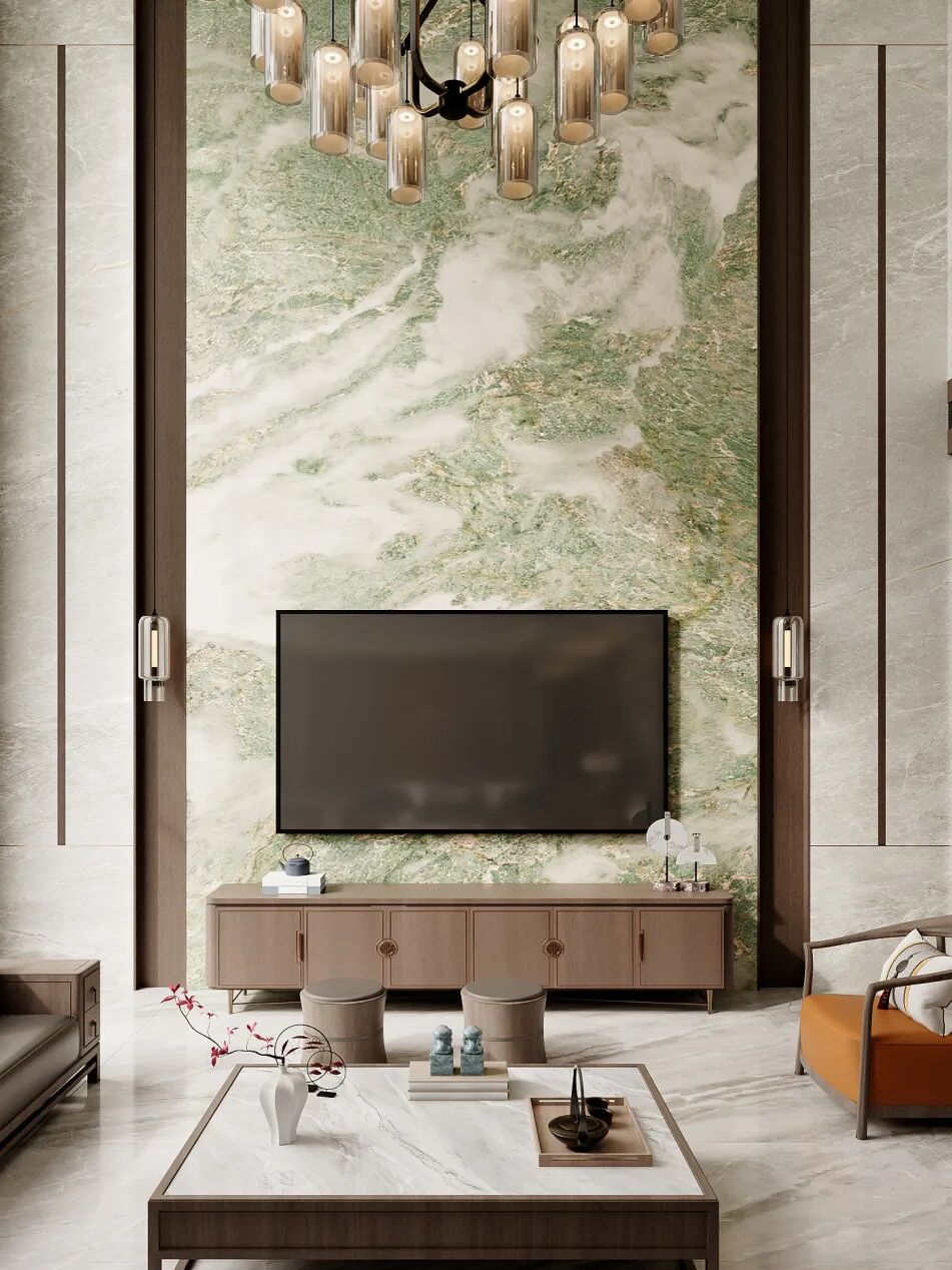 660㎡新中式别墅 牛石丨中国湖南丨纵向·空间设计-0