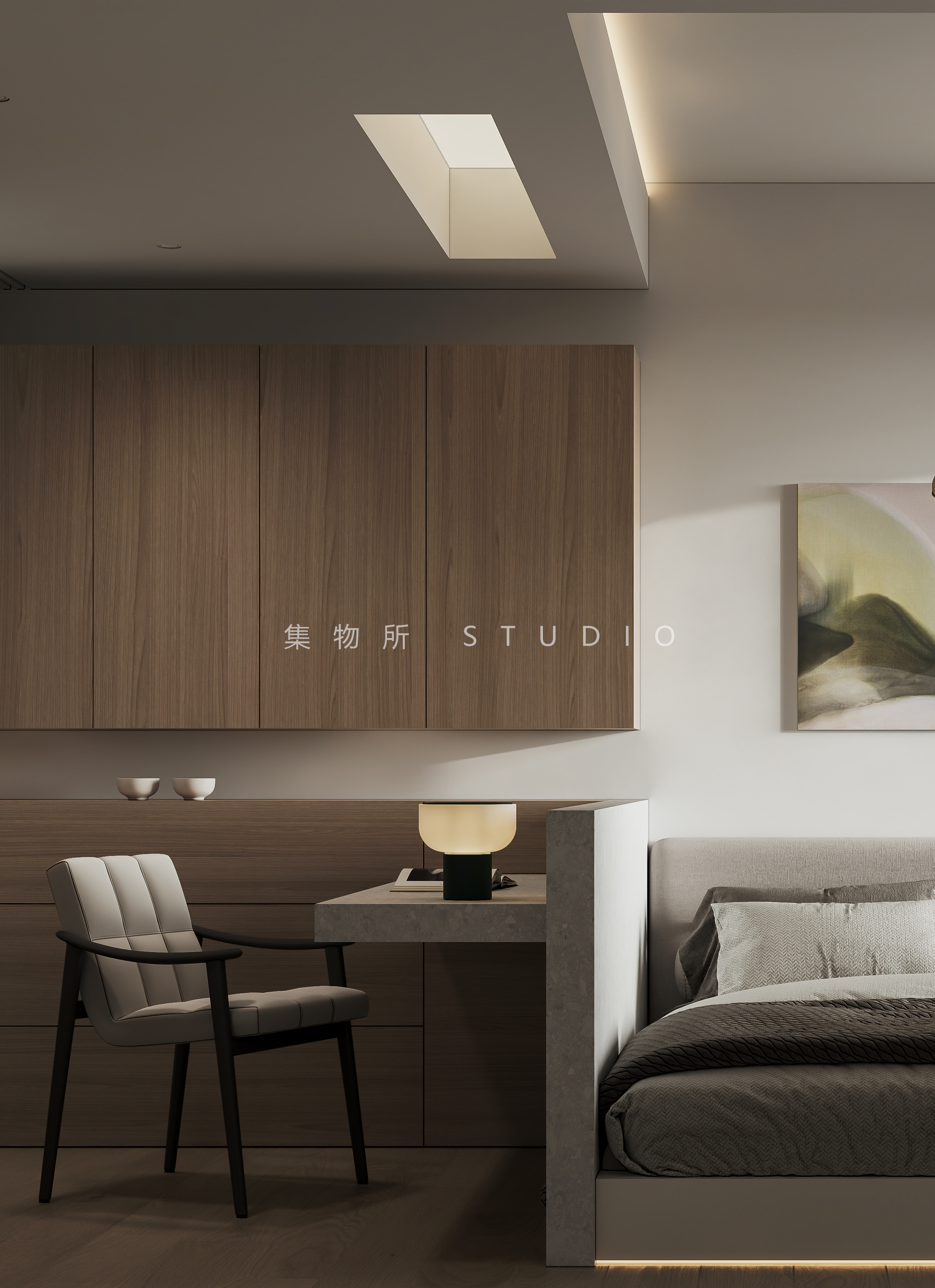 三居的多维度静态丨中国郑州丨集物所建筑设计-31