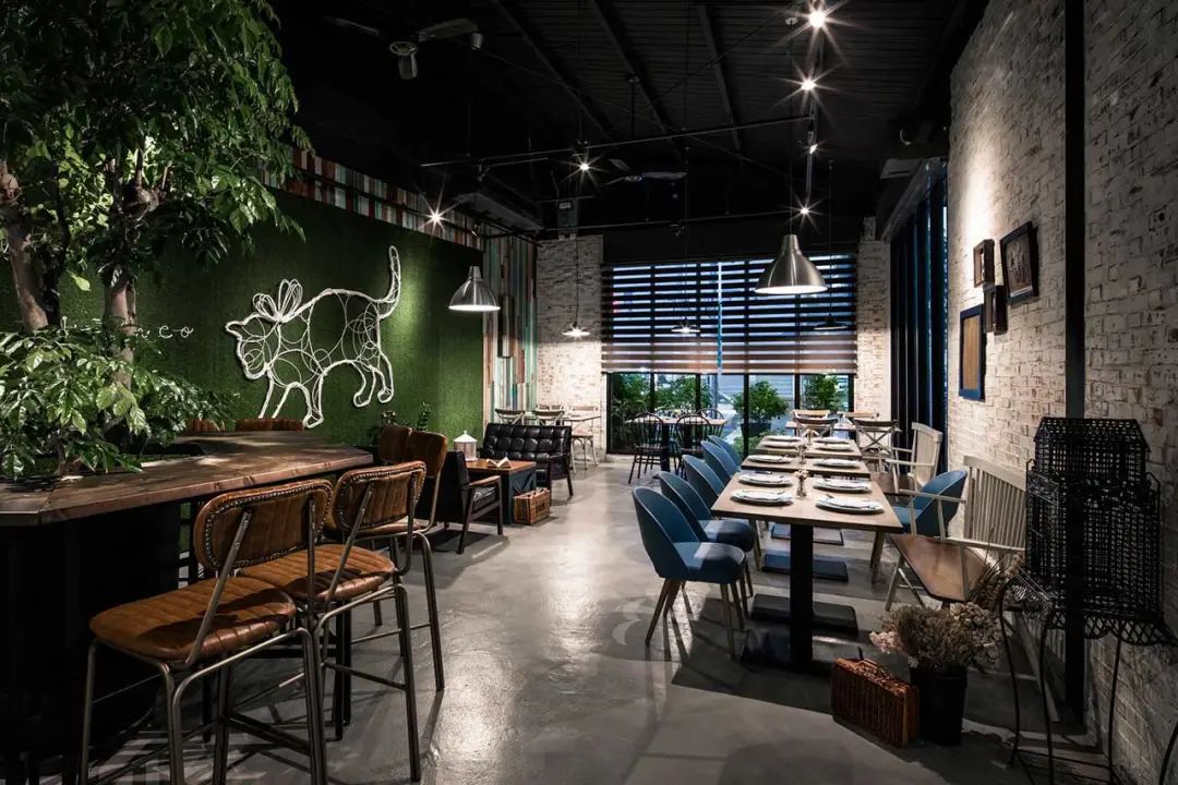 台中 Gatto Bianc 咖啡馆 | 法式复古怀旧风的设计演绎-2