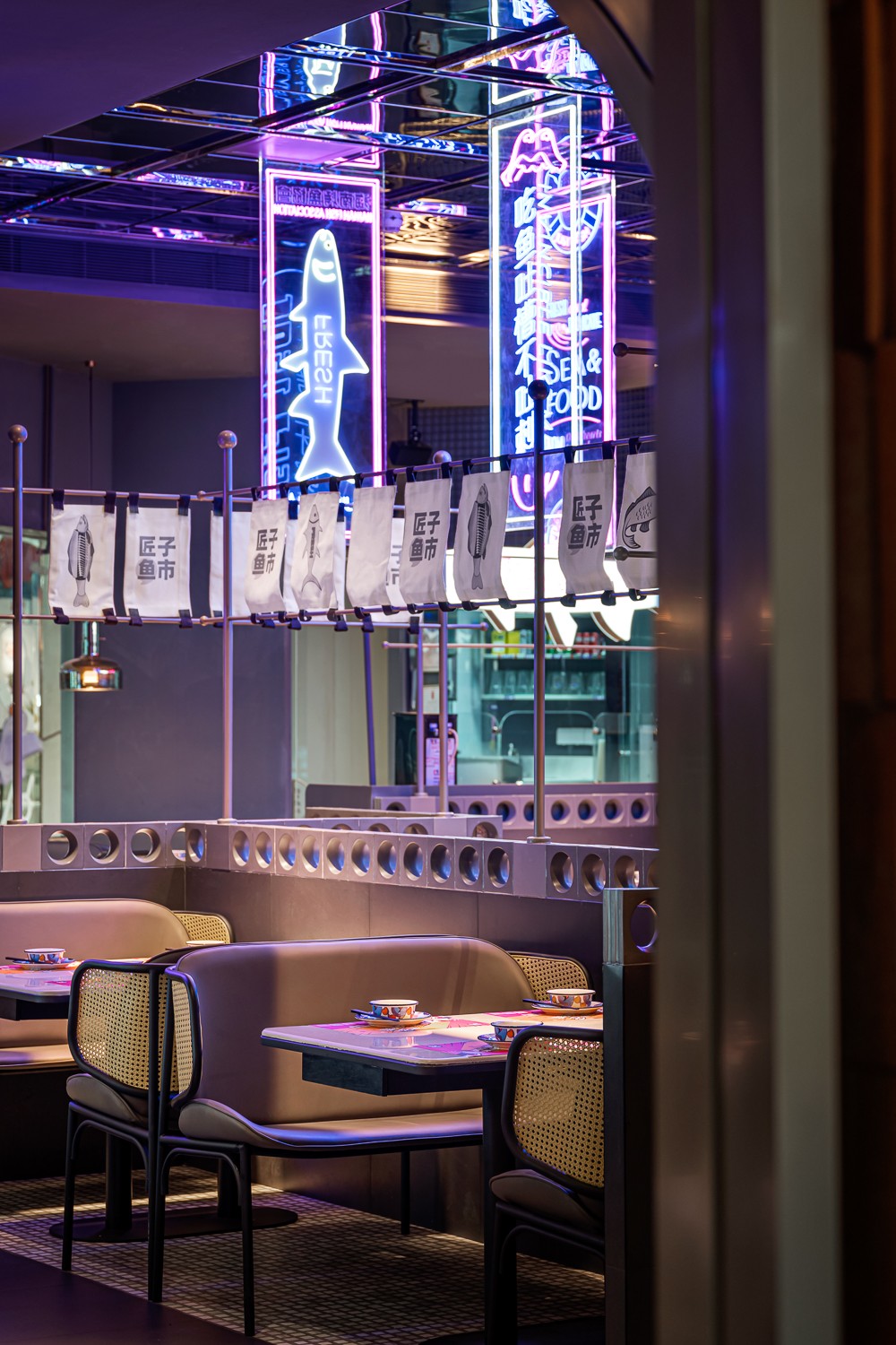 匠子烤鱼品牌空间设计丨艺鼎装饰设计-46