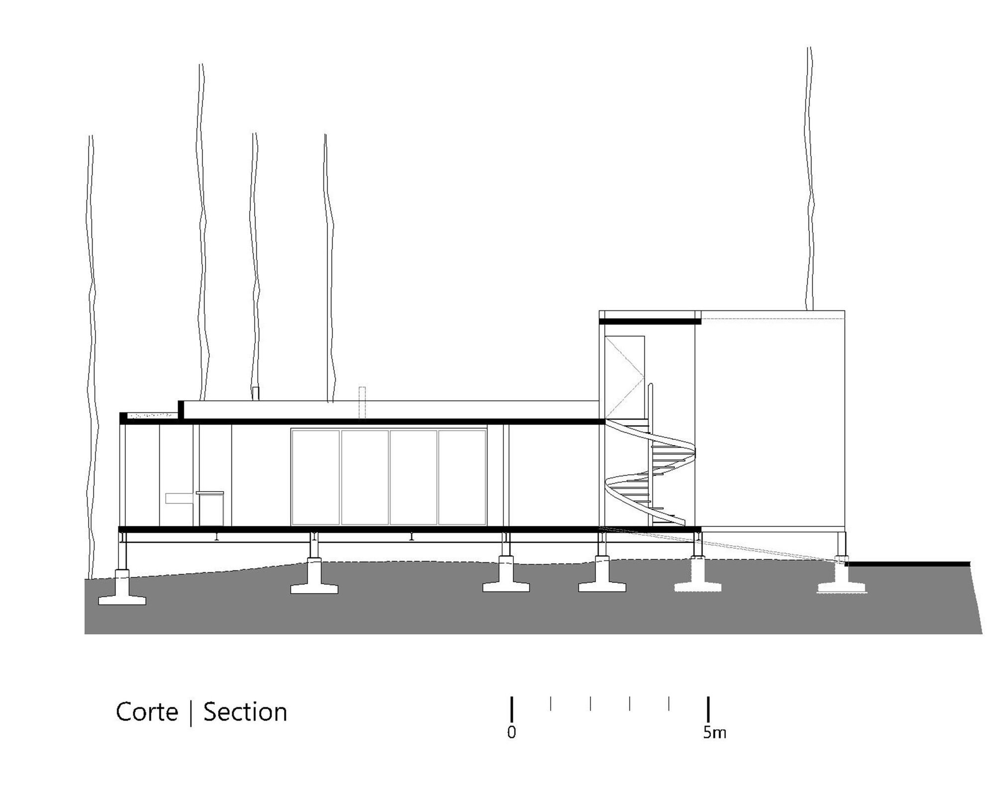 黑房子或黑色房屋丨墨西哥-24