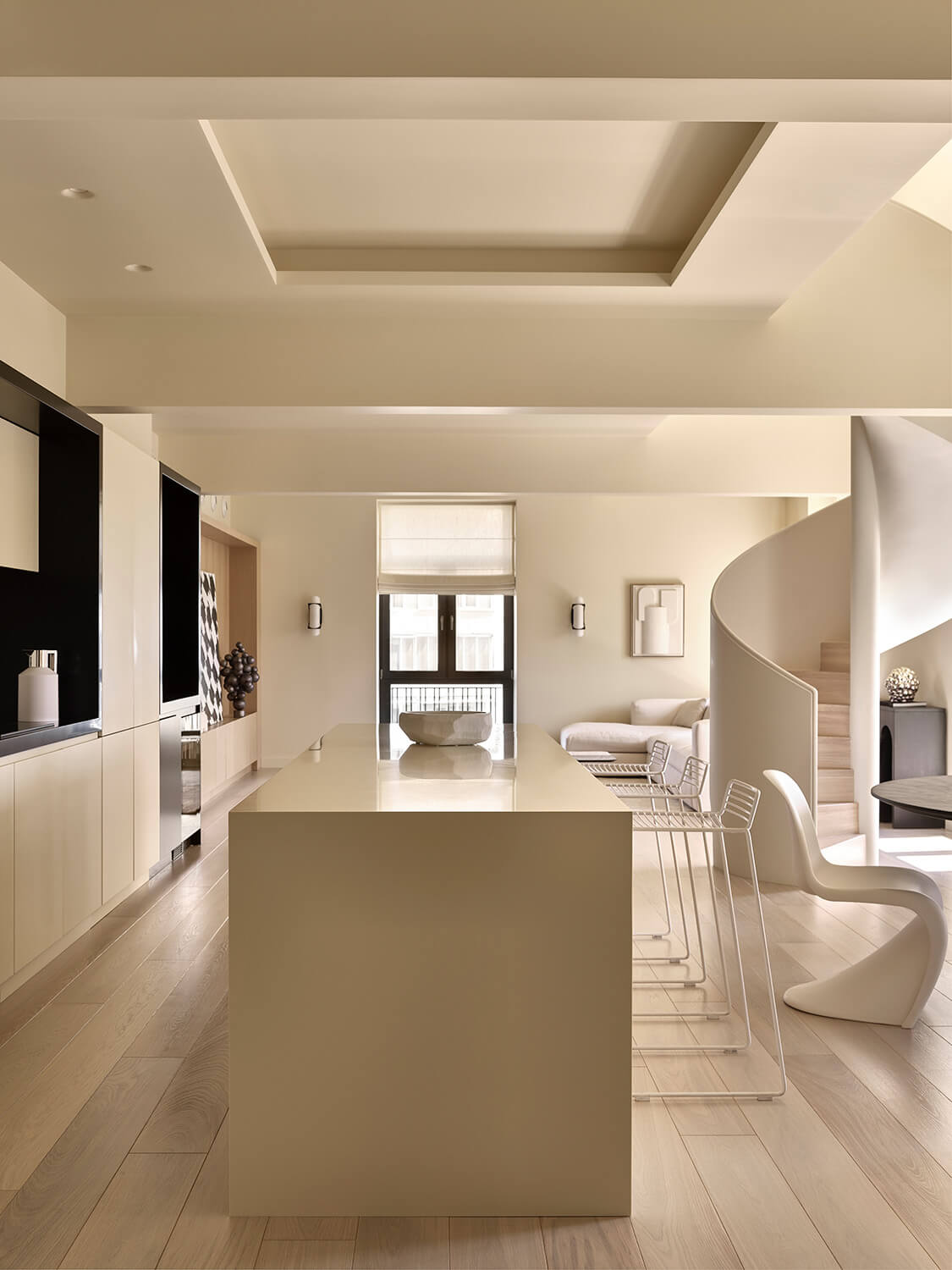 莫斯科色彩鲜艳的现代公寓丨俄罗斯莫斯科丨Well Done Interiors-19