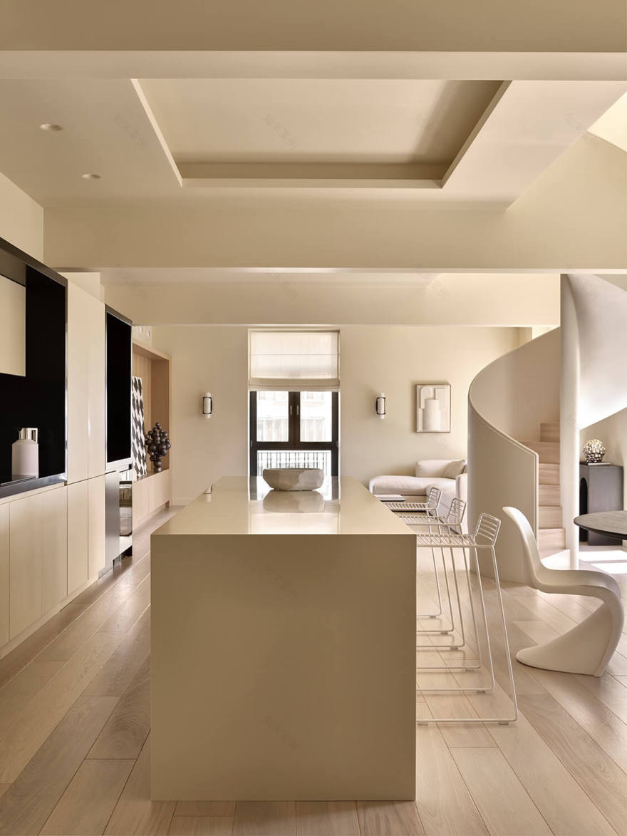 莫斯科色彩鲜艳的现代公寓丨俄罗斯莫斯科丨Well Done Interiors-19