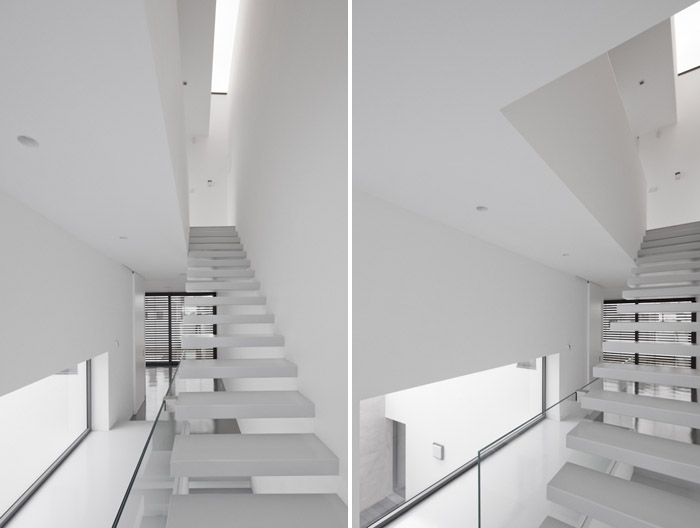 葡萄牙 DJ 住宅 | 中庭组织复杂空间-18