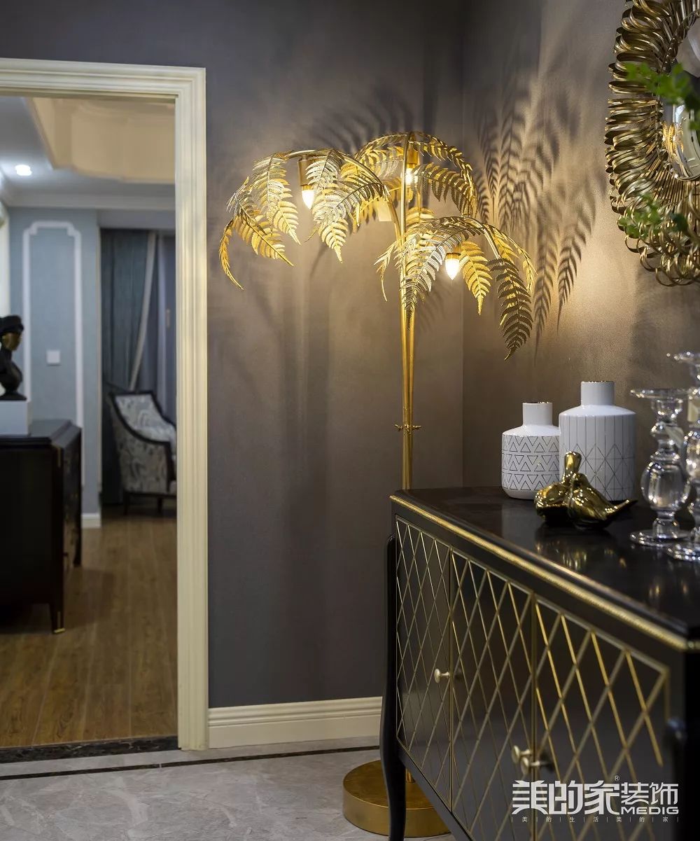 暖男标配的家 | 法式质感美式小清新混搭,打造 280㎡优雅生活空间-60