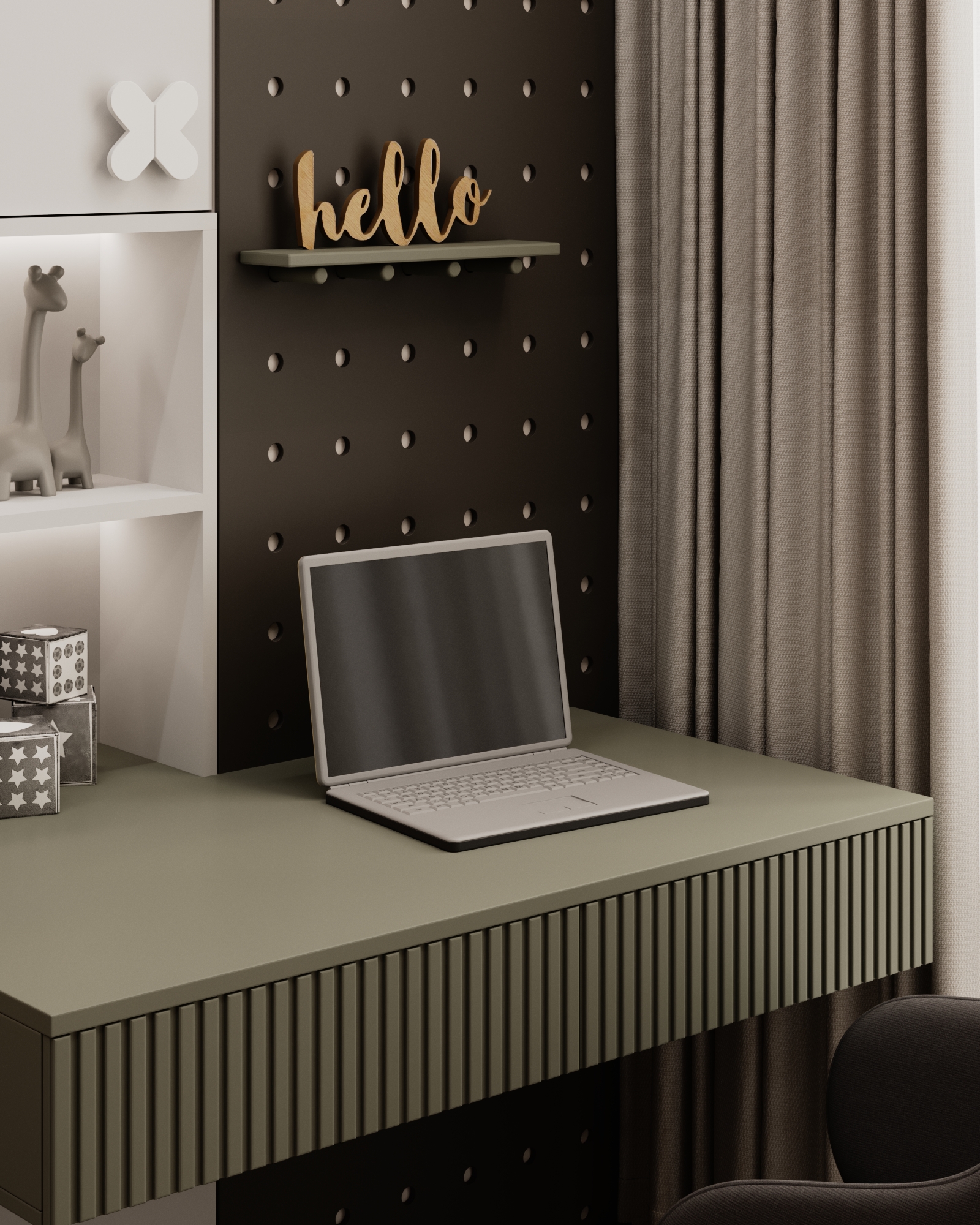 Kids room & Dressing room-0