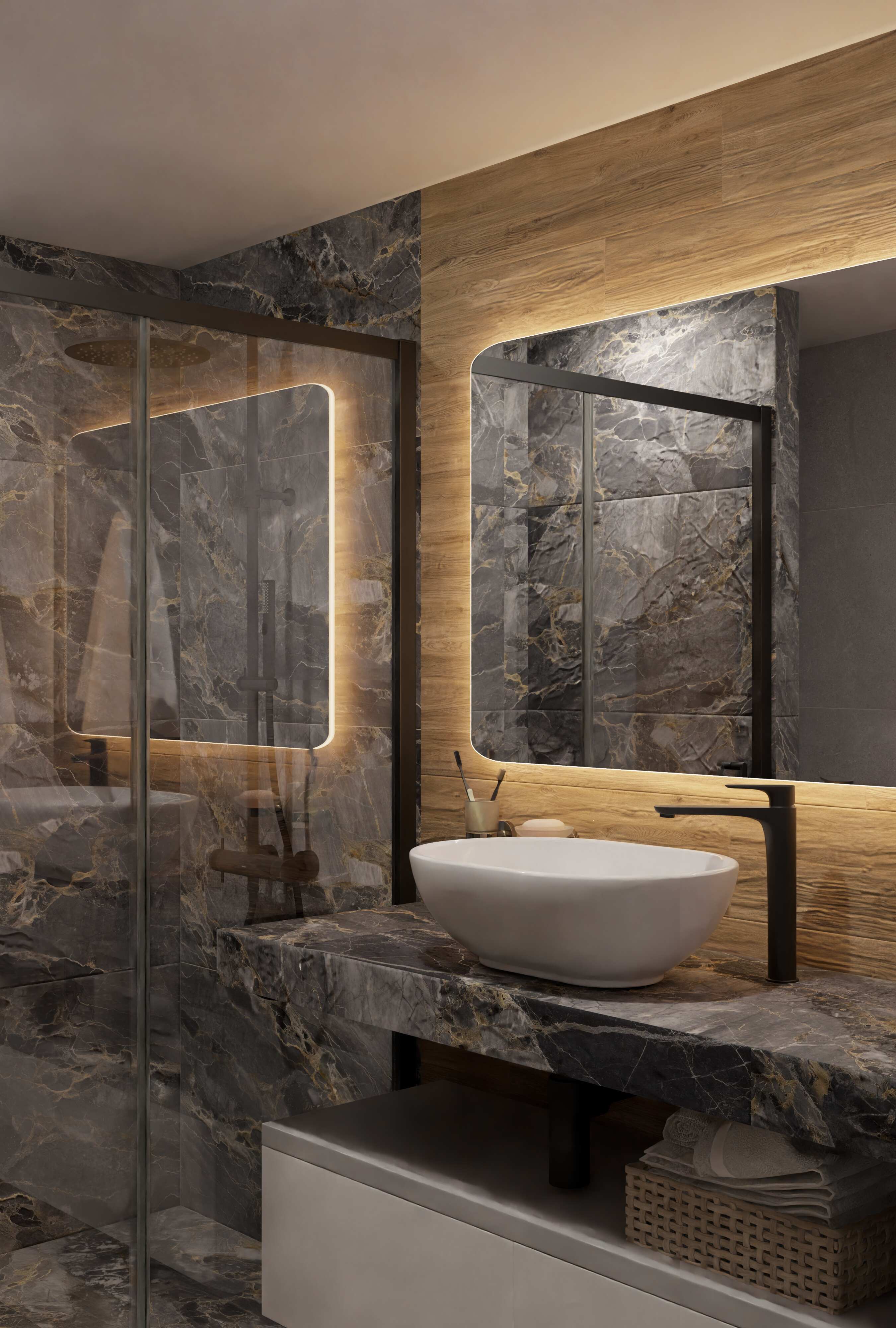 Нейтральная гамма, минимум декора, практичное хранение.-1