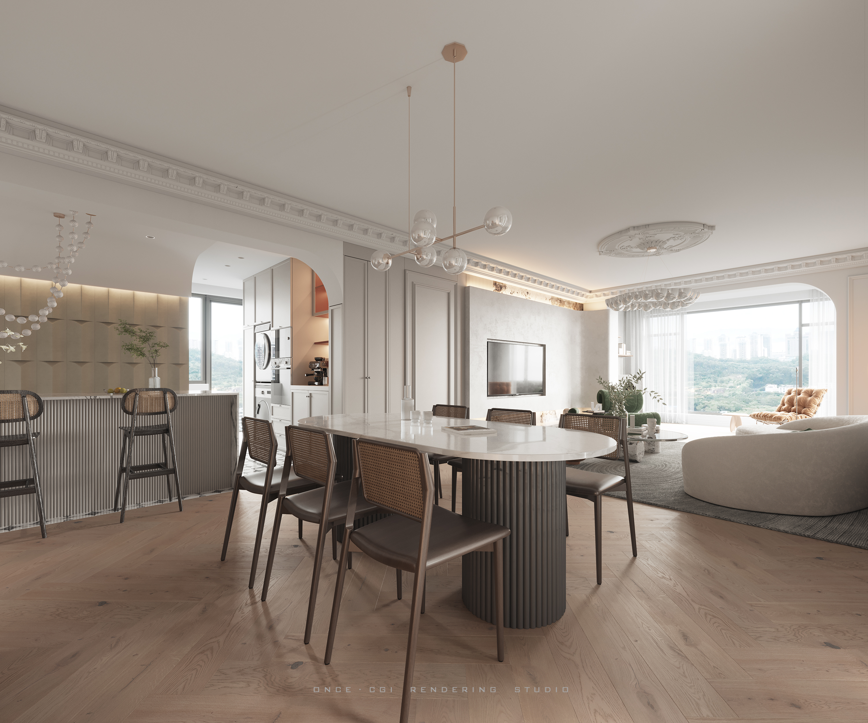 几个空间渲染合集丨ONCE·RENDERING·STUDIO-21