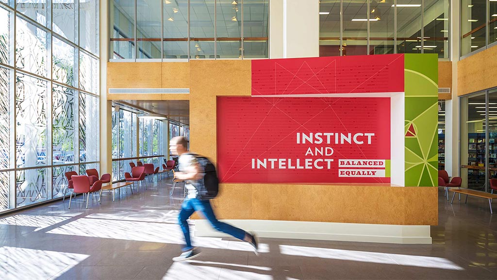 San Jacinto College 图书馆翻新-1