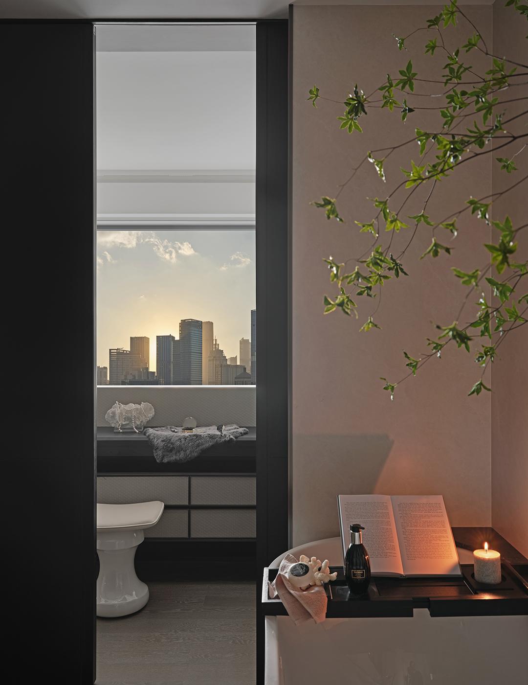 中海·大连十里观澜复式丨中国大连丨室内设计为深圳共向设计,软装设计为深圳共向美学-23