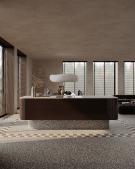 简约几何风格内饰丨波兰