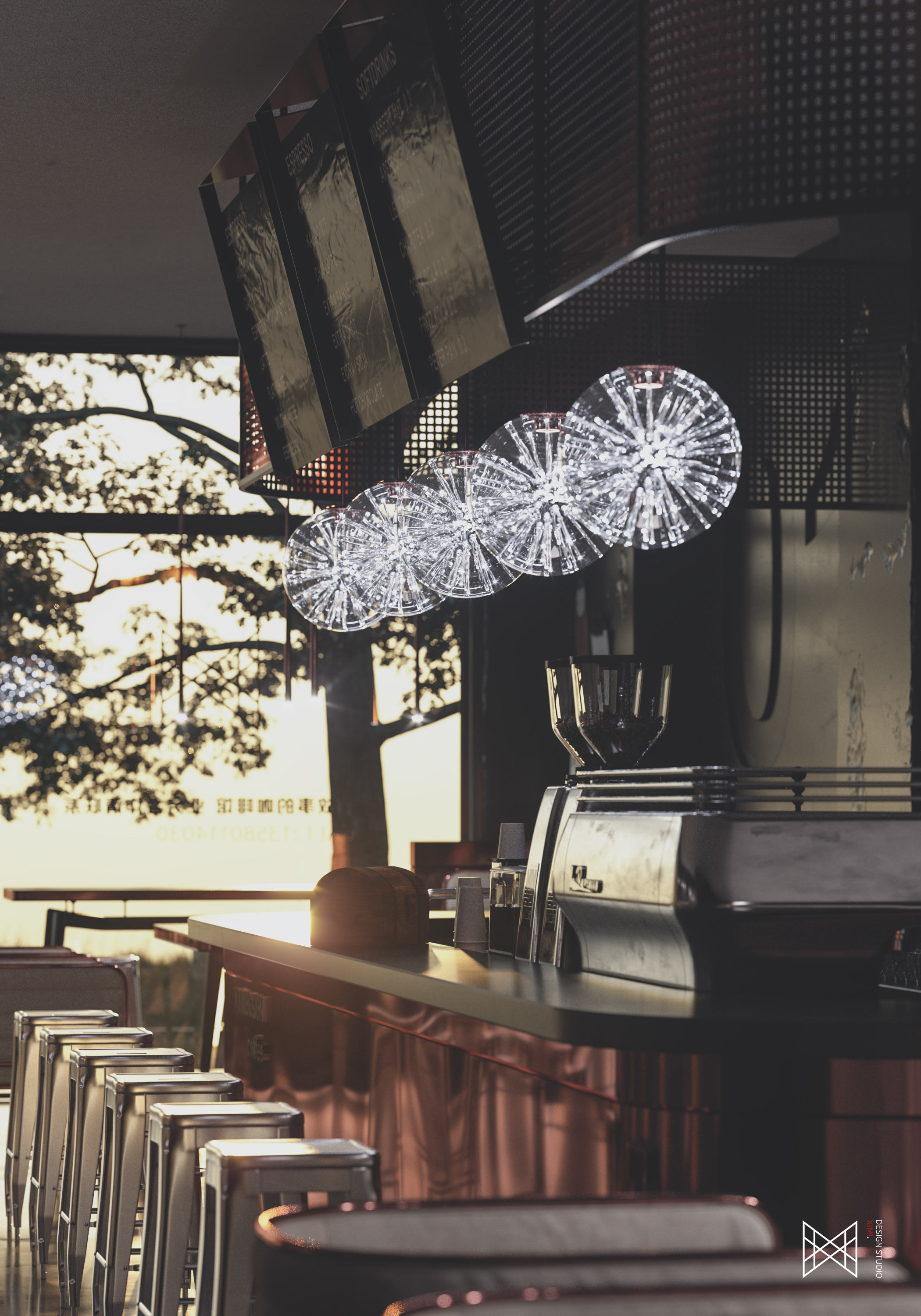 3ds Max 与 Corona 结合打造 2020 年时尚黑白空间设计-6