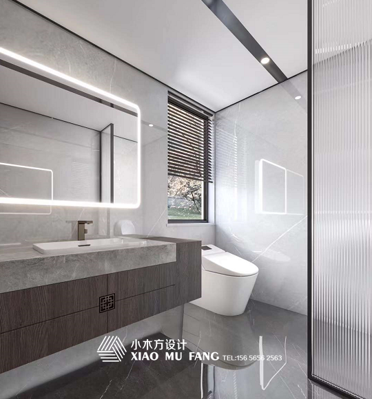 现代中式客厅,餐厅,过道设计-8