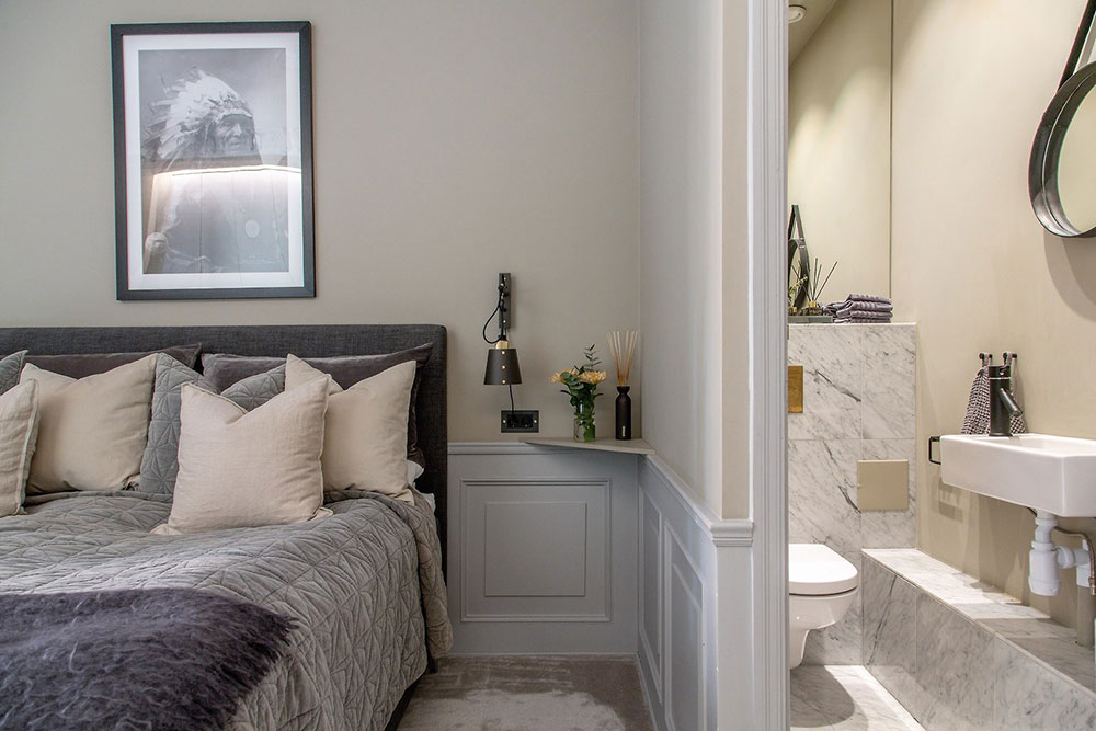 瑞典现代古典公寓的巧妙融合-25