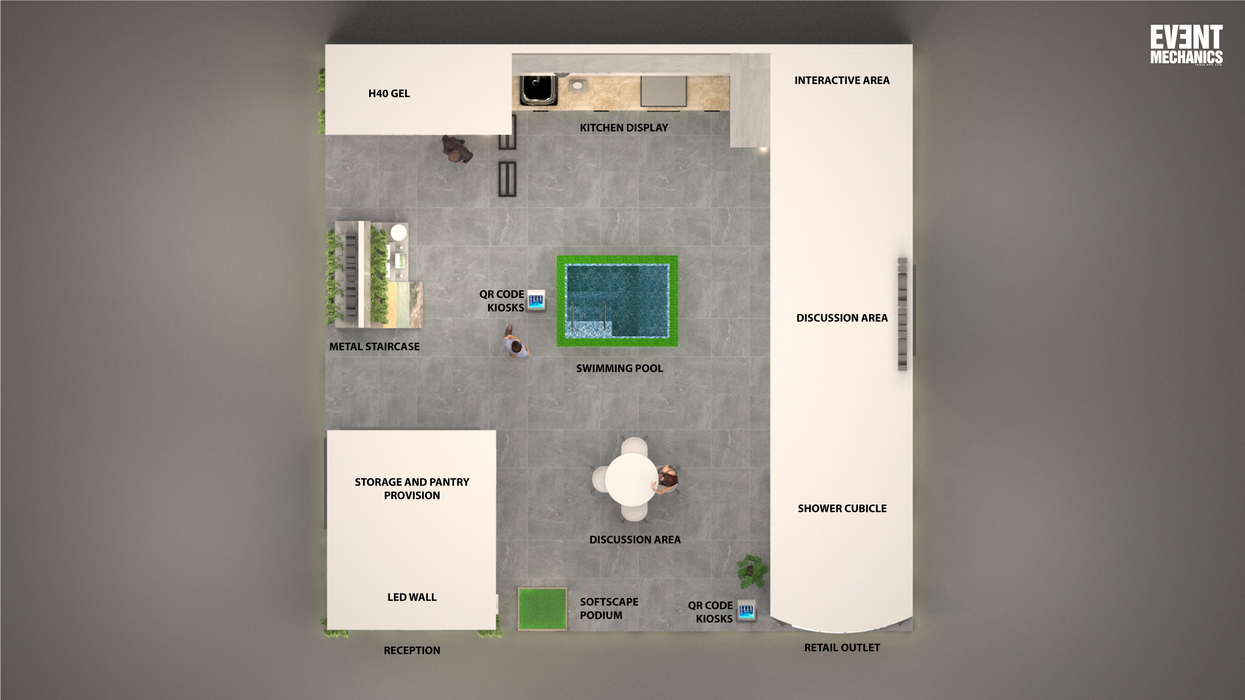 Kerakoll Acetech Exhibition Stand 2022-0