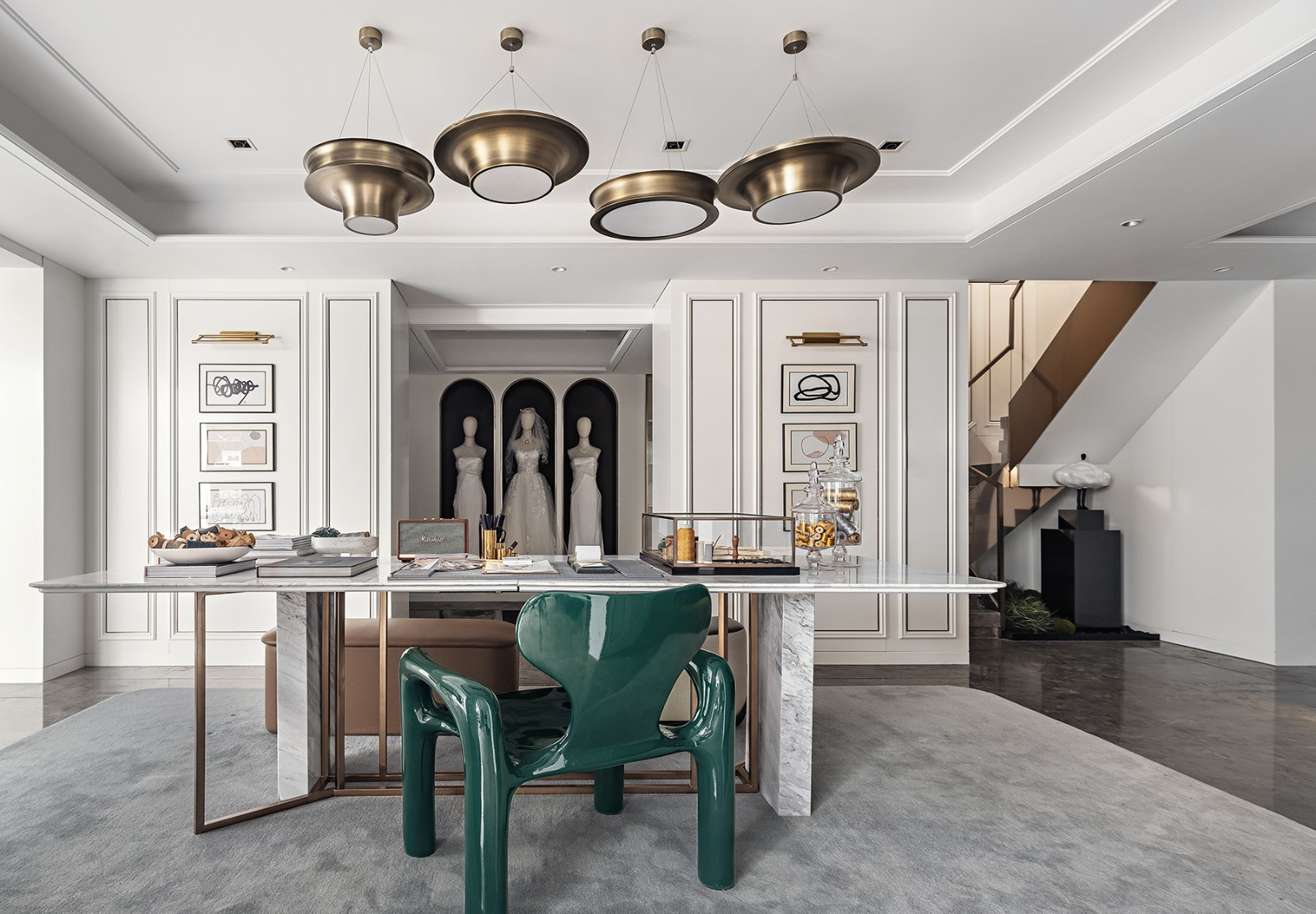 396㎡温雅艺术大宅，舒意生活，比诗浪漫！ | 伶居设计-22